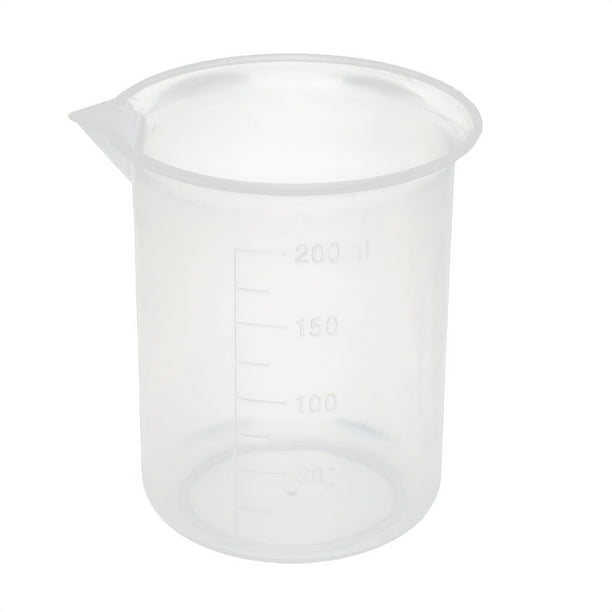 Clear Plastic Measuring Cup Jug pour Spout Surface New Tool Kitchen Z1O2